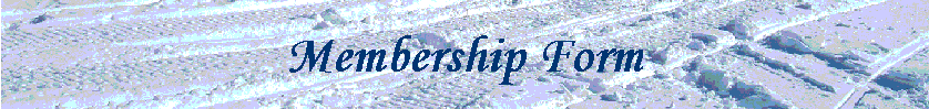 Membership Form
